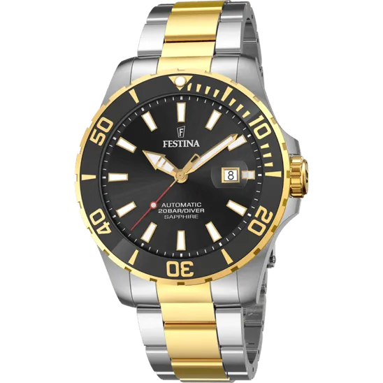 Festina Automatic Stainless Steel Analog Mens Watch I Model F20532/2 Automatic Movement