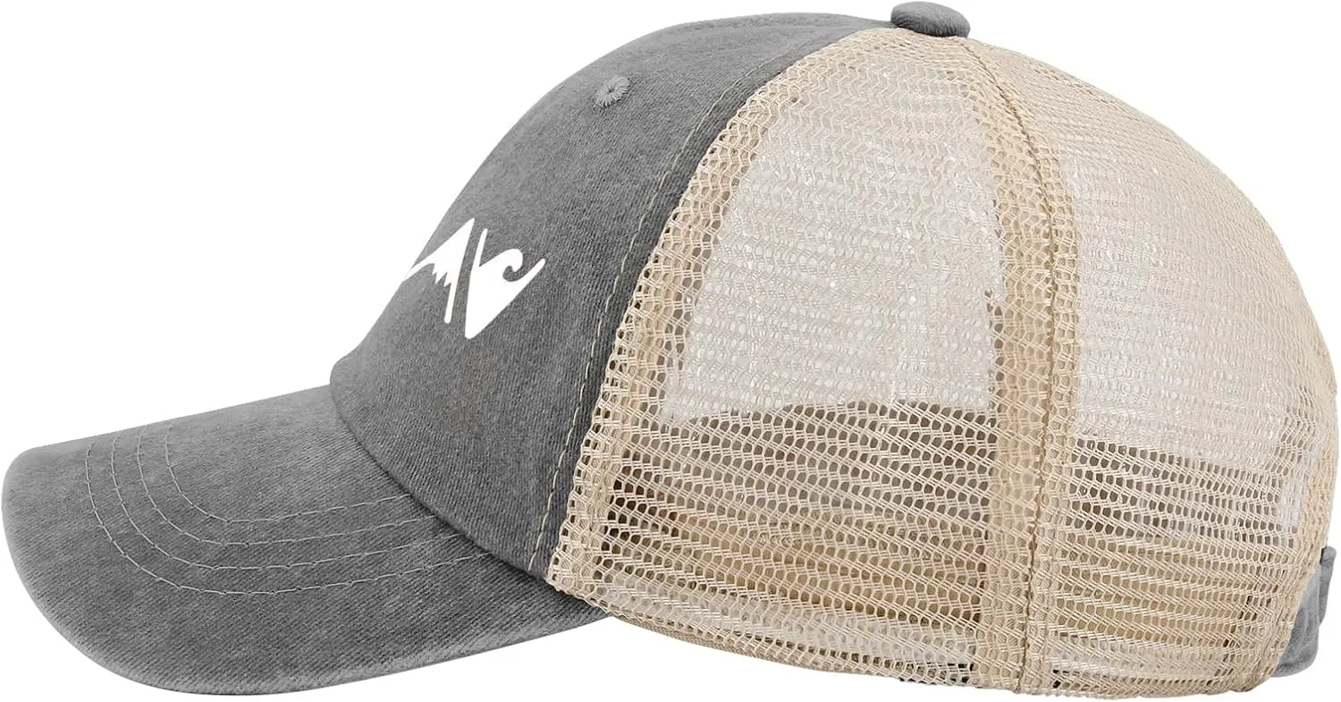 God is Greater Than The Highs and Lows Hat Mountain Cap Gifts for Mom