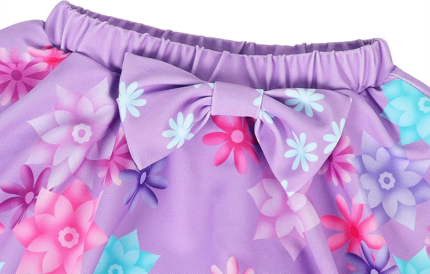 Jurebecia Girls 2 Pieces Swimsuit Princess Bikini Bathing Suit Tankini Magic Family Adventure Swimwear