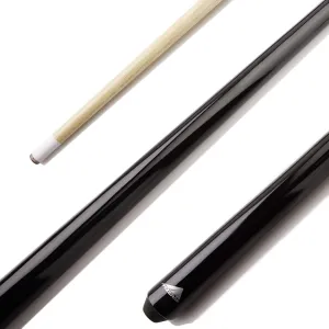 Mizerak 40" One-Piece Shorty Cue, 12 mm Ferrule with Leather Tip