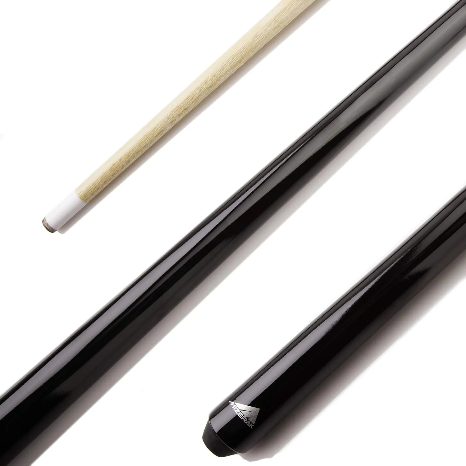 Mizerak 40" One-Piece Shorty Cue, 12 mm Ferrule with Leather Tip