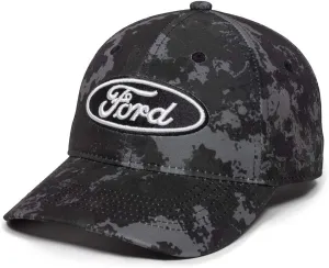 Outdoor Cap FRD12A Ford Veil Tac Black, One Size Fits All