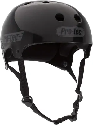 Pro-Tec Skateboard Helmet Bucky Lasek Signature Edition Small  Black Reflective Matte