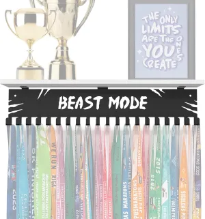 She Believed She Could So She Did Sport Medal Hanger Display | Steel Medal Holder