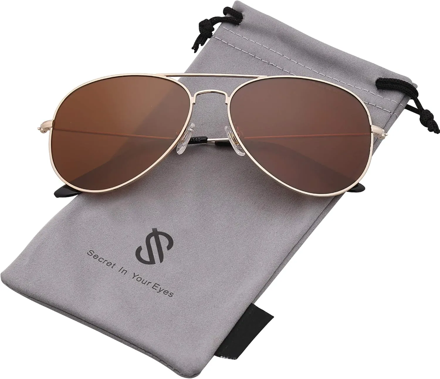 SOJOS Classic Aviator Polarized Sunglasses for Men Women Vintage Retro Style