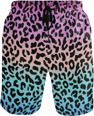 visesunny Men Swim Trunks Swimming Beach Surfing Board Shorts Swimwear Quick Dry Mesh Lining Bathing Suits with Pockets